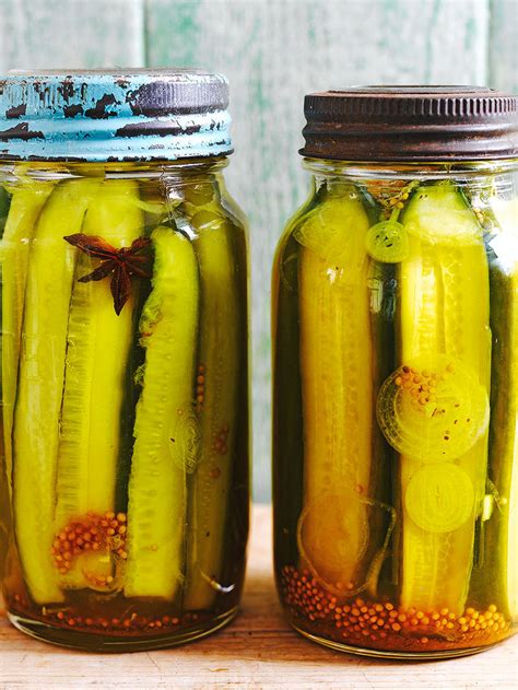 pickle recipes using large cucumbers.